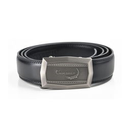 香港鱷魚恤專柜正品自動扣男士腰帶男皮帶63912