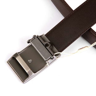 septwolves 七匹狼男士龍元素自動扣牛皮皮帶 腰帶7a113411000 1啡色