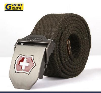 2014春夏新款 編織帆布腰帶 男女褲帶 休閑帆布皮帶