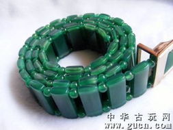 精雕瑪瑙腰帶一條