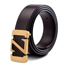 小童馬 實心銅扣真皮腰帶男頭層厚牛皮 意大利商務品牌腰帶禮盒男士皮帶 y1109